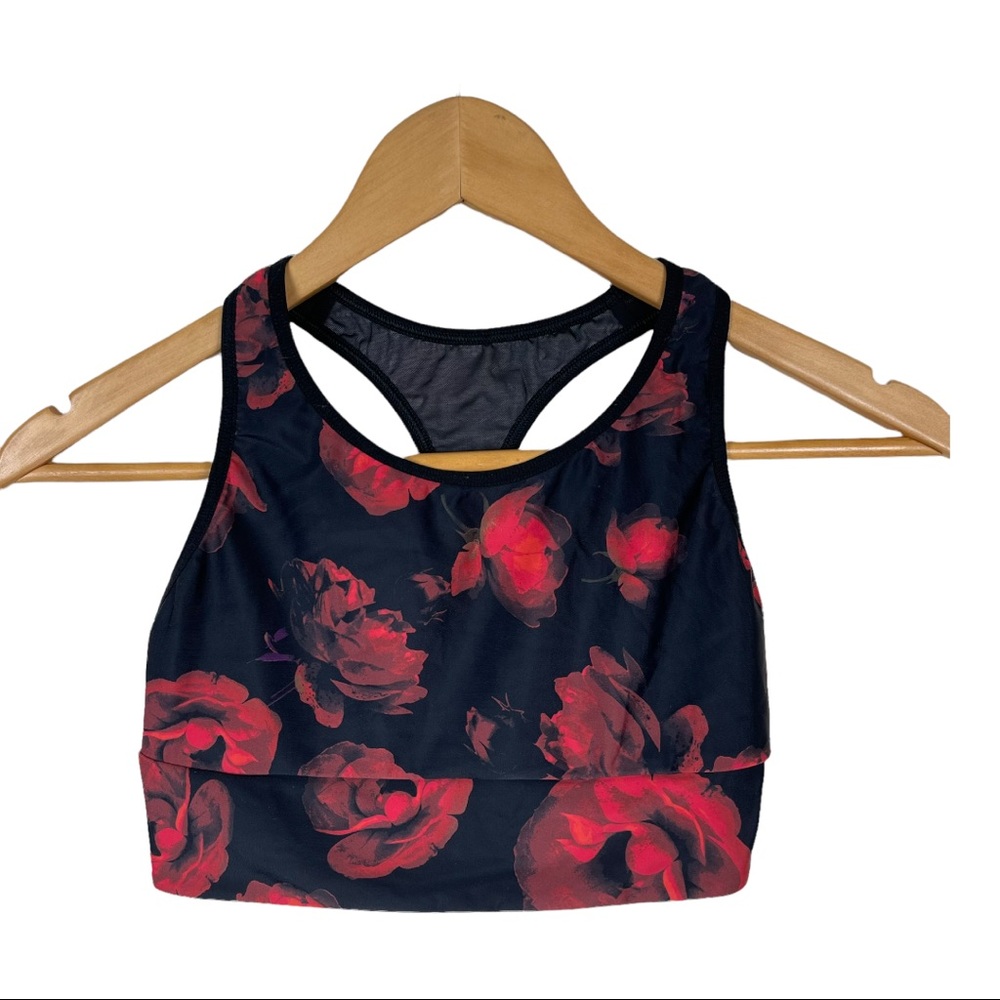 Victoria’s Secret Sports Red Roses Sport Bea Size‎ Small